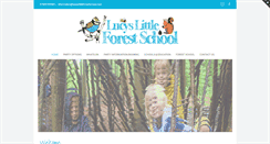 Desktop Screenshot of lucyslittleforestschool.com